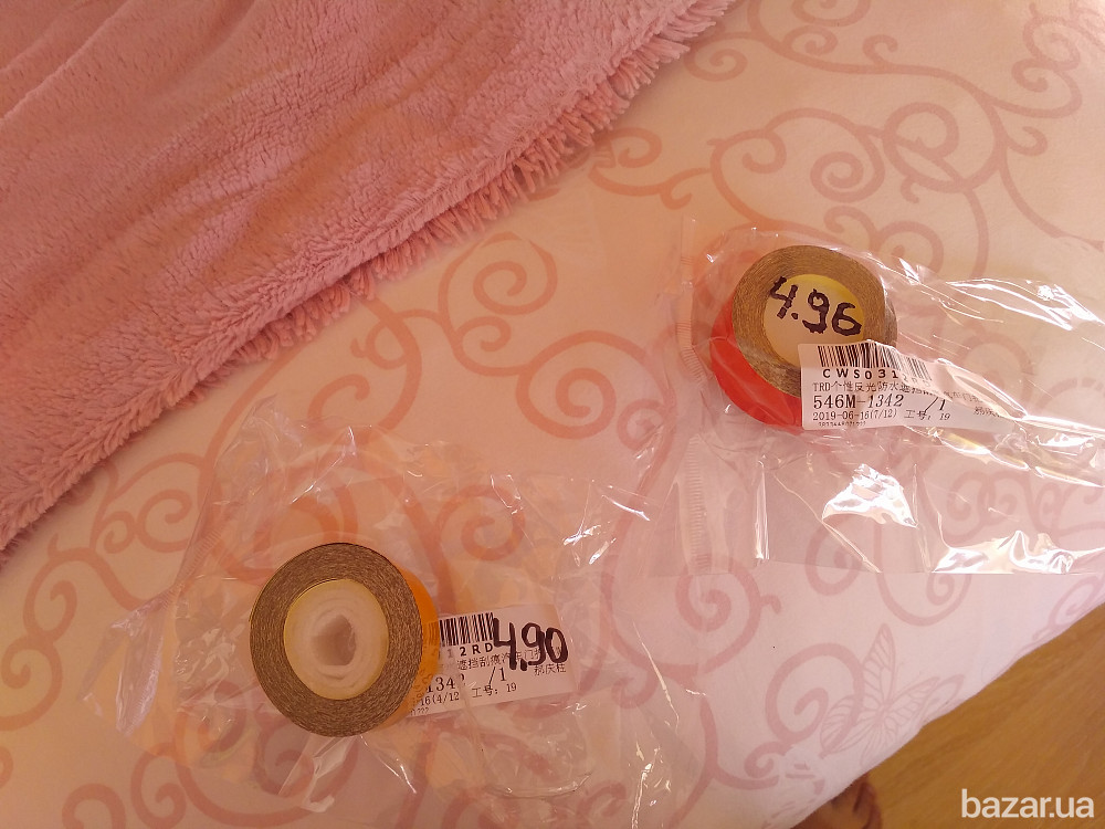 Светоотражающая клеющая лента Жёлтая, Красная 4.90 метров Борисполь - изображение 4