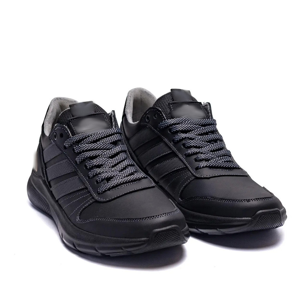 Мужские кожаные кроссовки A - Grey Киев - изображение 7