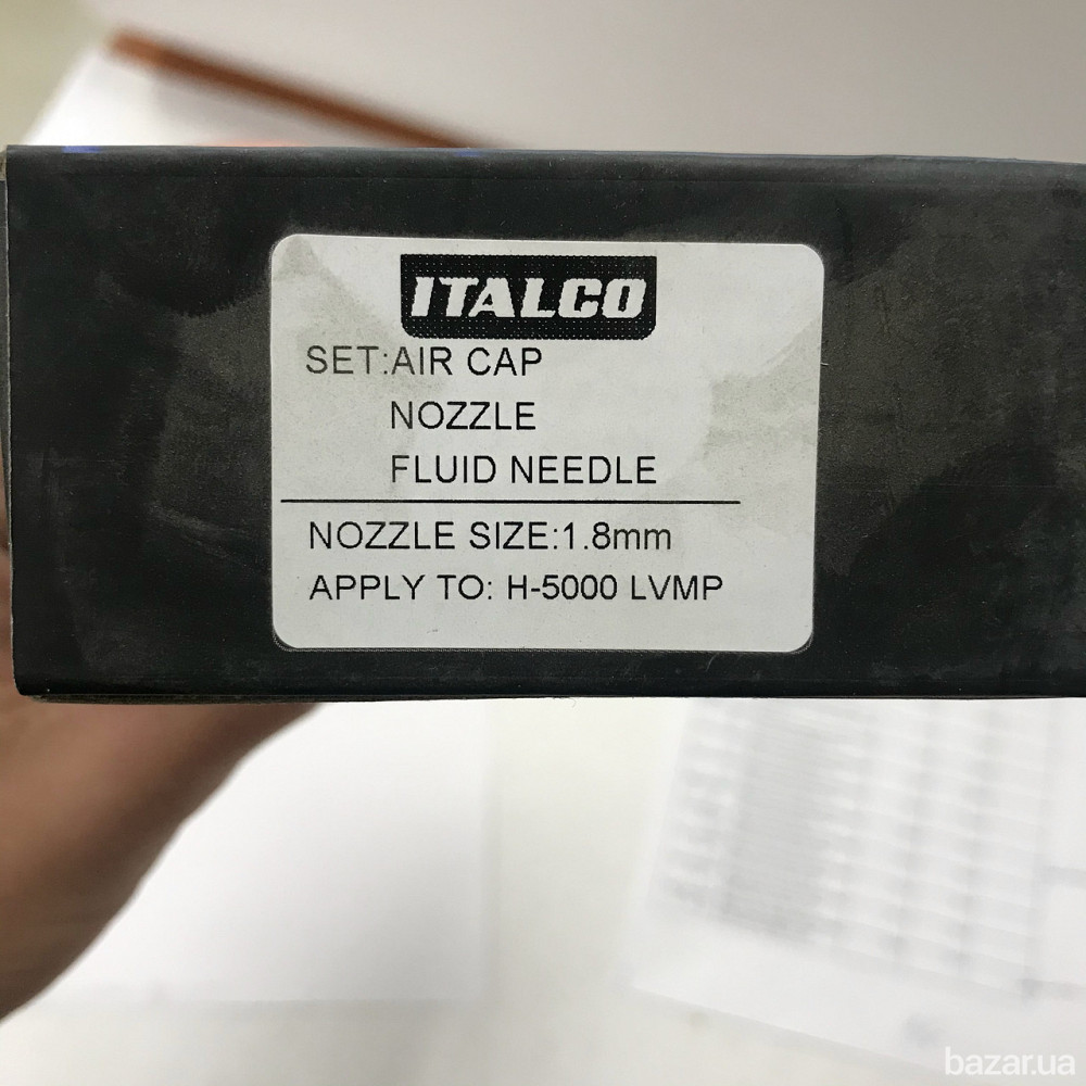 Форсунка для краскопультов H-5005 LVMP, диаметр 1,8мм ITALCO NS-H-5005-1.8LM Харків - зображення 2