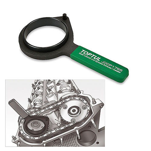 Ключ для снятия и установки шестерни распредвала (BMW VANOS) TOPTUL JDDP1765 Харків - зображення 1