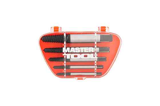 Экстракторы для выкручивания поврежденных винтов MASTERTOOL М3-М18 набор 5 шт 14-1405 Харків