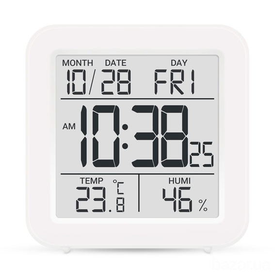 Цифровые комнатные термогигрометры, термометры уличные, барометры, метеостанции Київ - зображення 1