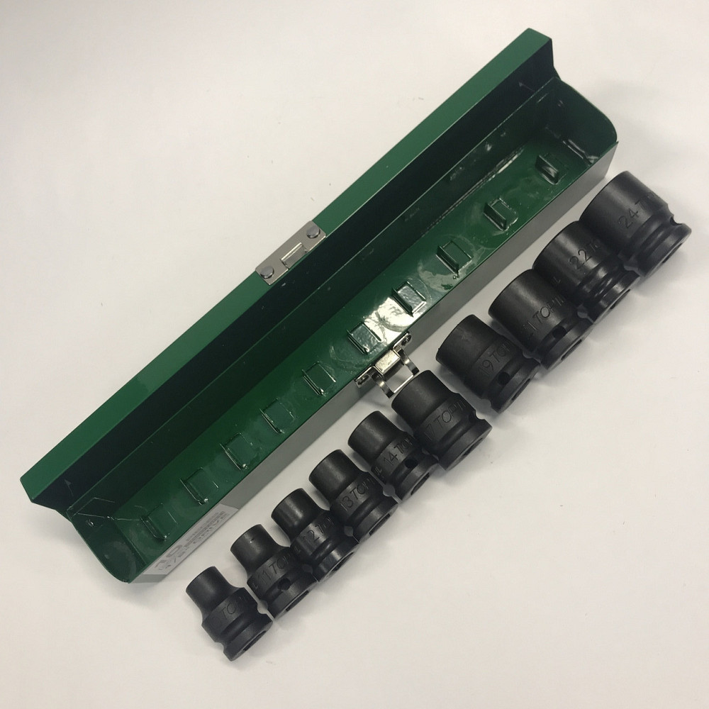 Набор ударных головок TOPTUL 1/2" 10-24мм 10ед. GDAD1001 Харків - зображення 6