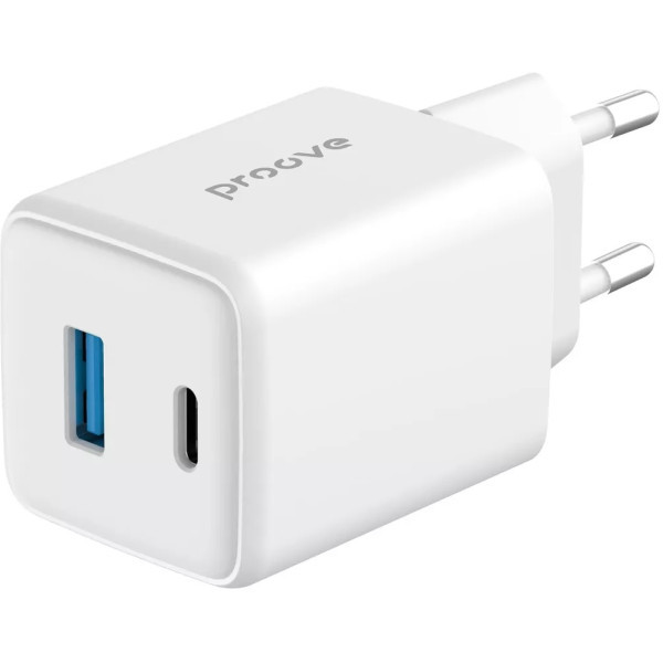 Мережевий зарядний пристрій Proove Pocket GaN Plus 45W (Type-C + USB) White (WCPG45110002) (Код това Харків - зображення 2