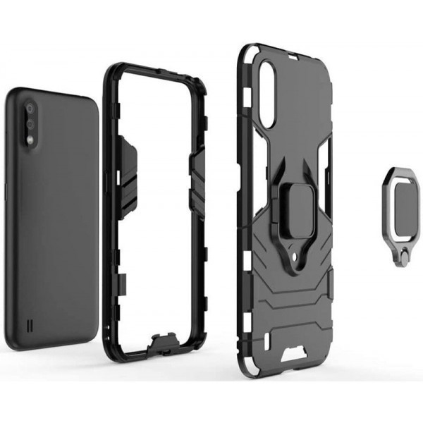 Чохол Transformer Ring for Magnet Samsung A01 Black (Код товару:13315) Харків - зображення 4