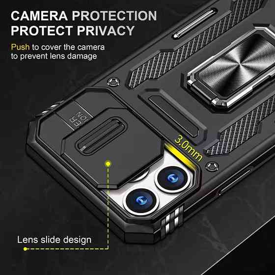 Ударопрочный чехол Camshield Army Ring для Apple iPhone 13 Pro Max (6.7") Херсон