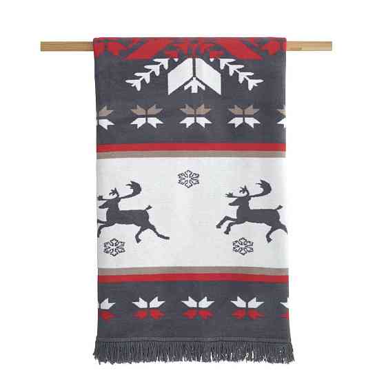 Плед Arya Бавовна Christmas Morie AR-A107354 200х220 см Київ