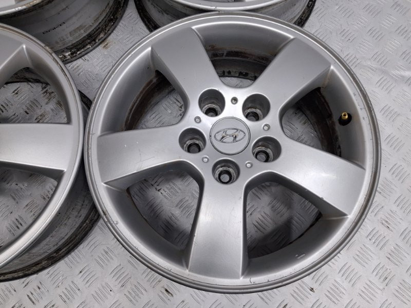 Диски титан комплект R16 Hyundai Tucson JM 2.0 DIESEL D4EA 2004 (б/у) Киев - изображение 5