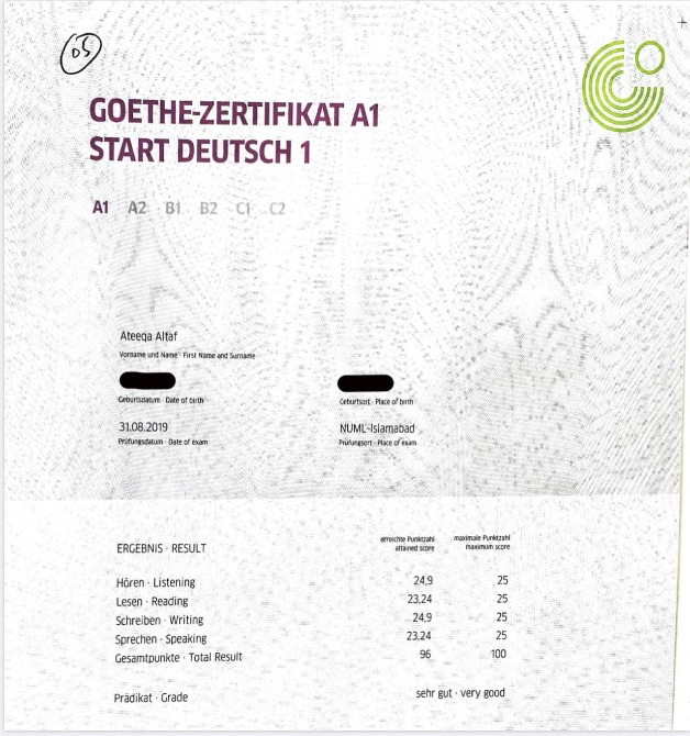 Goethe-Zertifikat B1 in Berlin - German exams WhatsApp(+371 204 33160)Buy TELC-GOETHE Zertifikat Запорожье - изображение 1