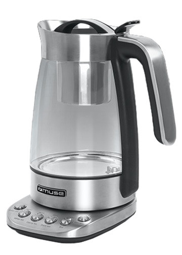 Электрочайник MUSE MS-320 T 1.2 л серебристый Київ - зображення 1