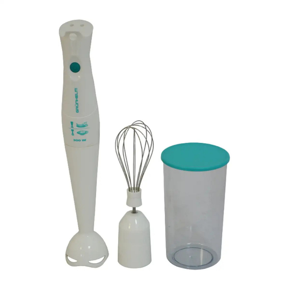 Блендер погружной Grunhelm EBS-300P 300 Вт белый Киев - изображение 1
