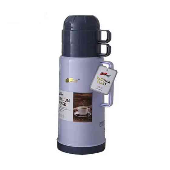 Термос питний з двома чашками Frico FRU-269-blue 1 л синій Киев