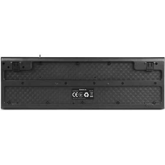 Комплект (клавіатура, мишка) REAL-EL Kit 511 Black (EL123100052) Харків