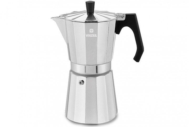 Гейзерна кавоварка Moka Espresso на 9 чашок VINZER VZ-89384 Київ - зображення 1