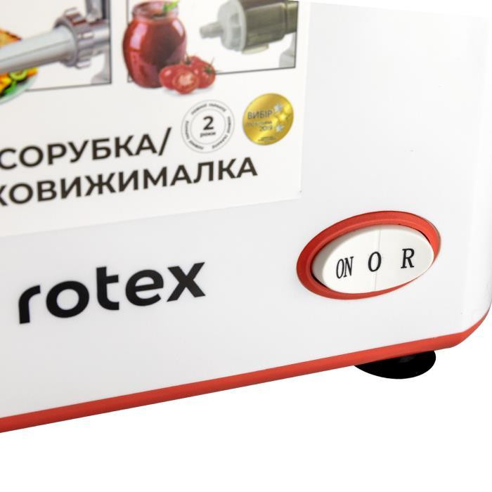 Мясорубка электрическая Rotex Tomato Master RMG190-W 1900 Вт Киев - изображение 5