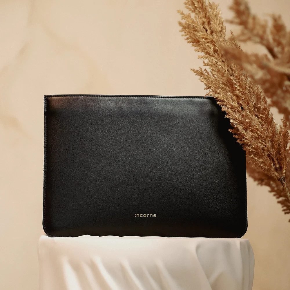 Чехол для ноутбука классический Incarne Cline для MacBook Air 15" 2023-2025 cline-black-air-15 черны Киев - изображение 7