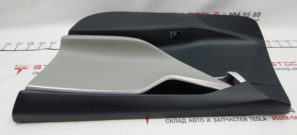 Карта двери передней правой в сборе NO ADPT PUR/PVC BLACK/GREY Tesla model S, model S REST 1007936-2 Киев - изображение 3
