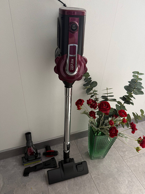 Пылесос ручной портативный с турбо щеткой Zepline ZP-00348-Violet 2600 Вт фиолетовый Киев - изображение 2