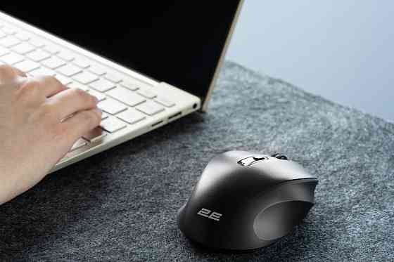 Мышь компьютерная безпроводная 2Е Silent WL 2E-MF240WB черная Київ