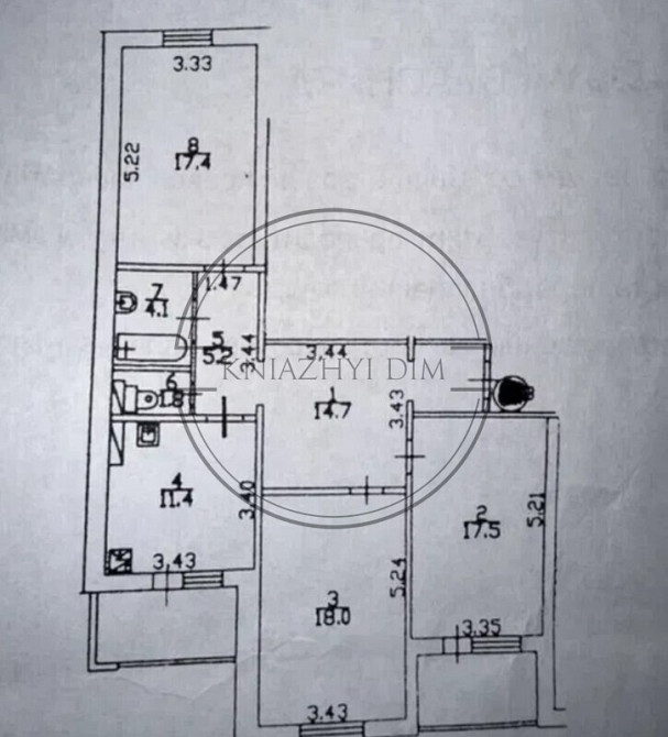 Оренда 3-х к. квартири по Петра Григоренко в Дарницькому р-ні. Метро Позняки. Код об'єкту №: 1120253 Киев - изображение 2