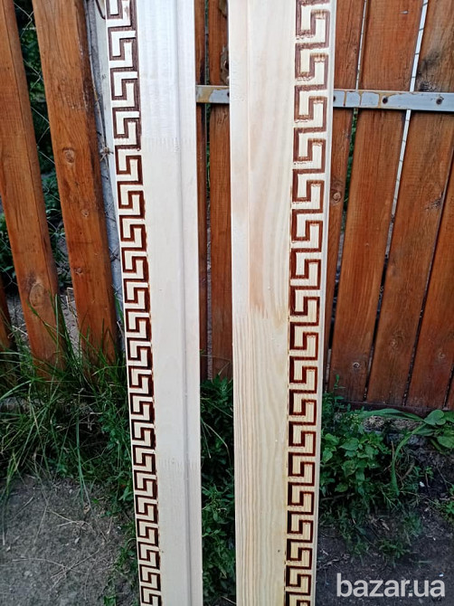 Тисненный штакетник на забор-10 грн за погонный метр Київ - зображення 3