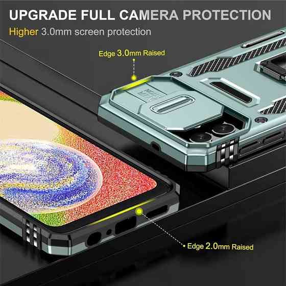 Ударопрочный чехол Camshield Army Ring для Samsung Galaxy A07 Херсон
