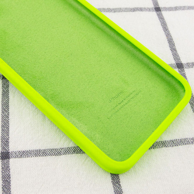 Silicone Case Square Full Camera Protective (AA) NOLOGO для Apple iPhone XR (6.1") Херсон - зображення 3