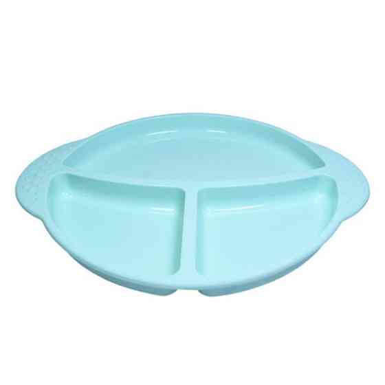 Тарілка дитяча на 3 секції Fissman FS-9591 25 см блакитна Киев