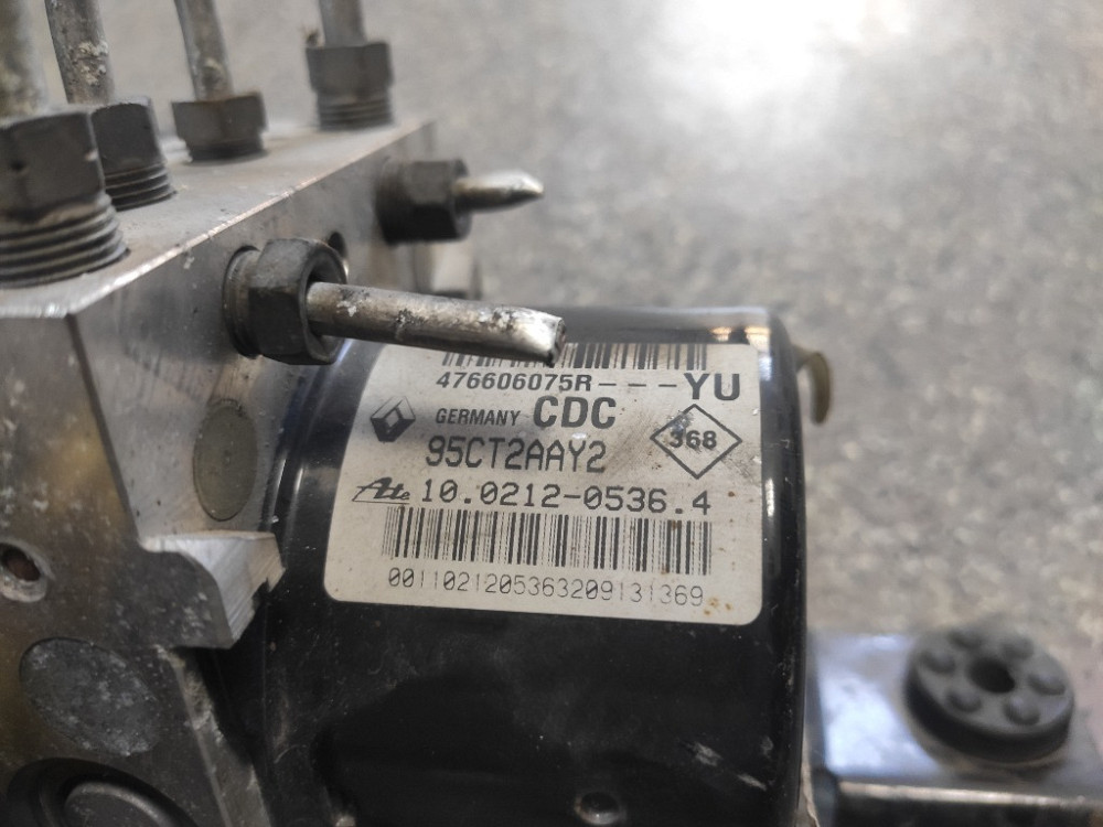 Блок ABS Renault Megane III 2008-2015 (476606075R) Ковель - изображение 3