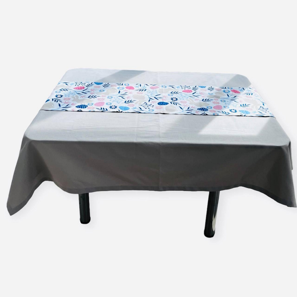 Дорожка раннер Пасхальный Кролик 40х170см синий Одесса - изображение 2