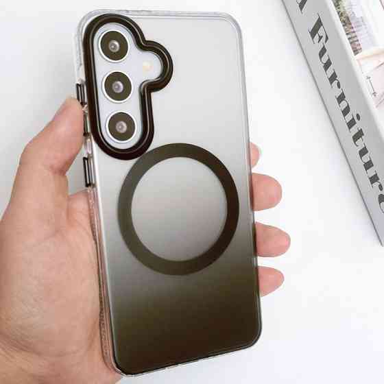 Чехол TPU+PC Phantom with MagSafe для Samsung Galaxy S26+ Херсон