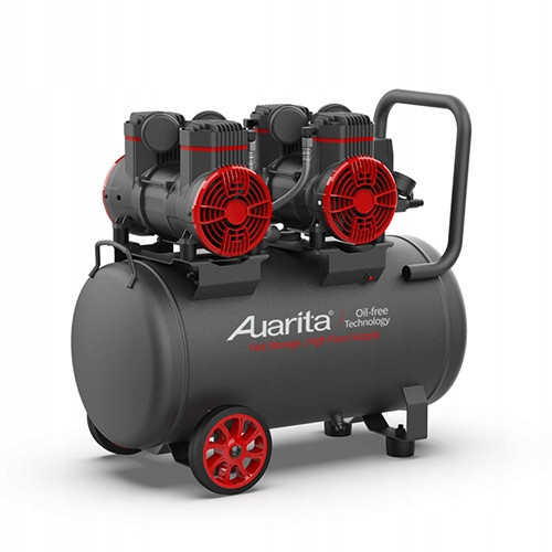 Безмасляный четырёхпоршневой компрессор 50 л 220V с сепаратором AUARITA 2-1450X2F50-220 Харьков - изображение 5