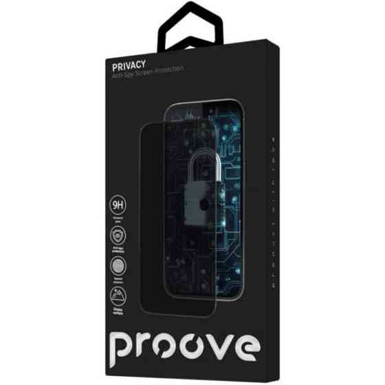 Захисне скло Proove Privacy для iPhone 15 Pro Max Black (PGPPRI15PM01) (Код товару:41436) Харків