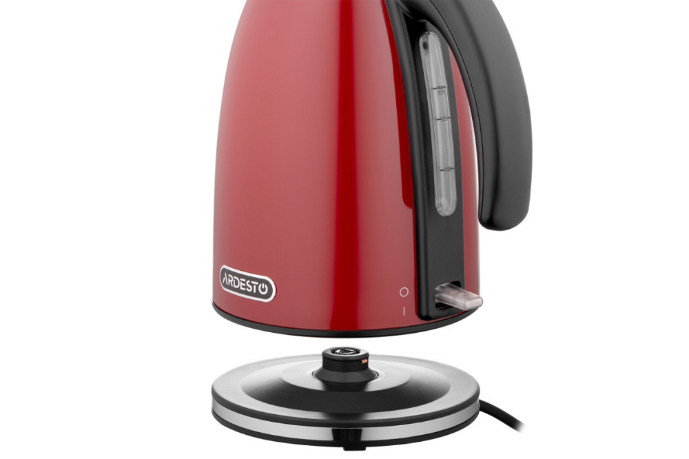 Электрочайник Ardesto EKL-F340R 1.7 л красный Київ - зображення 8