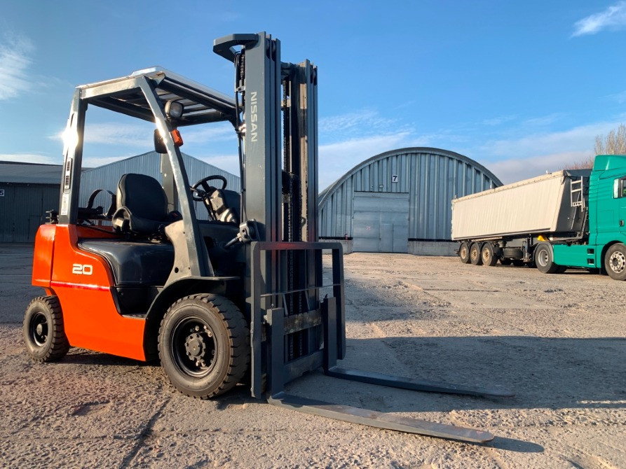 Вилочний автопогрузчик Nissan, з щоглою triplex/триплекс 5.1 метри. Модель: P1F2A20D. Випуск 2014 р Миколаїв - зображення 5