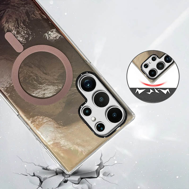 Чехол TPU Shiny Mountain (MagFit) для Samsung Galaxy S25 Ultra Херсон - изображение 6