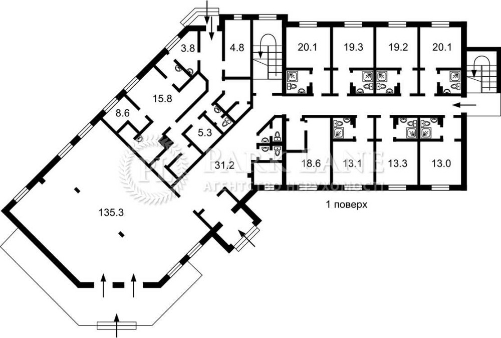 продажа отель Киево-Святошинский, Вита-Почтовая, 1100000 $  - зображення 3