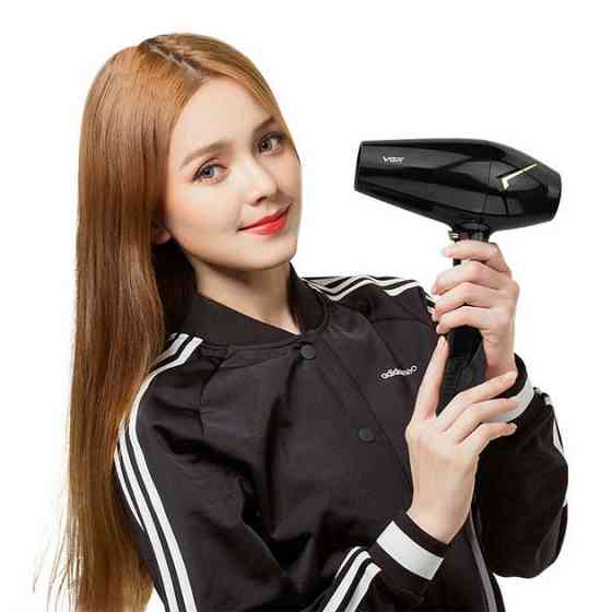 Фен VGR V-423 1800-2200 Вт черный Київ