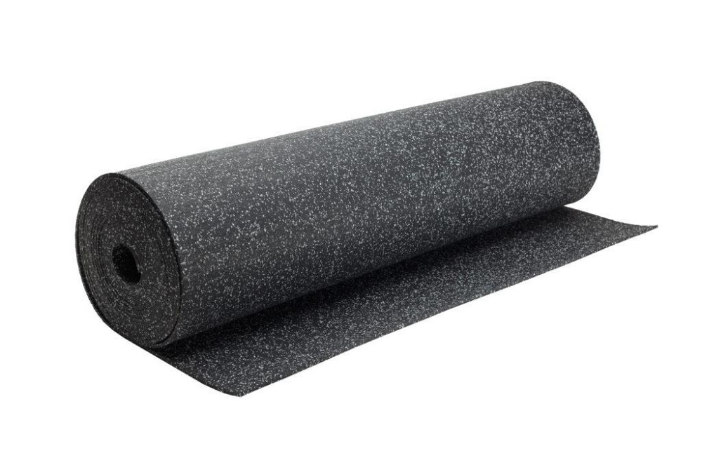 Резиновое рулонное покрытие Fitness для тренажерного зала 1,25 х 10 м.п. Київ - зображення 1