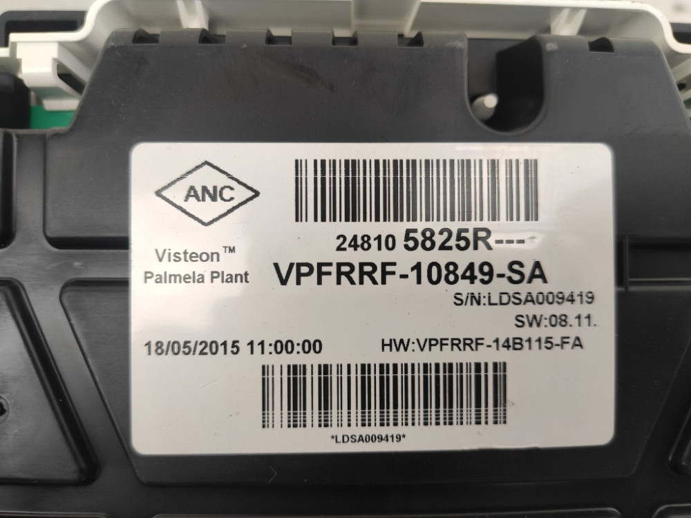 Панель приборов (спидометр) Renault Trafic III 1.6 dci 2014-2021 (248105825R) Ковель - изображение 4