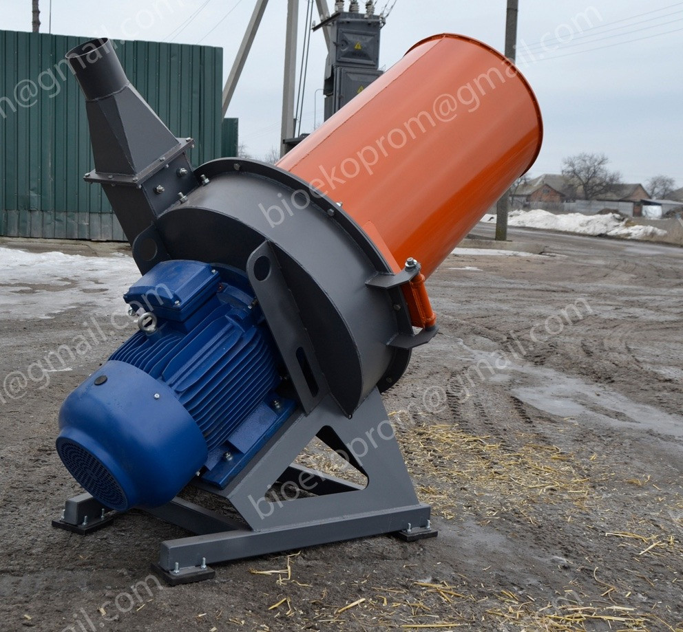 Подрібнювач соломи стаціонарний 22 квт. 1000 кг. СМ22 Полтава - изображение 1