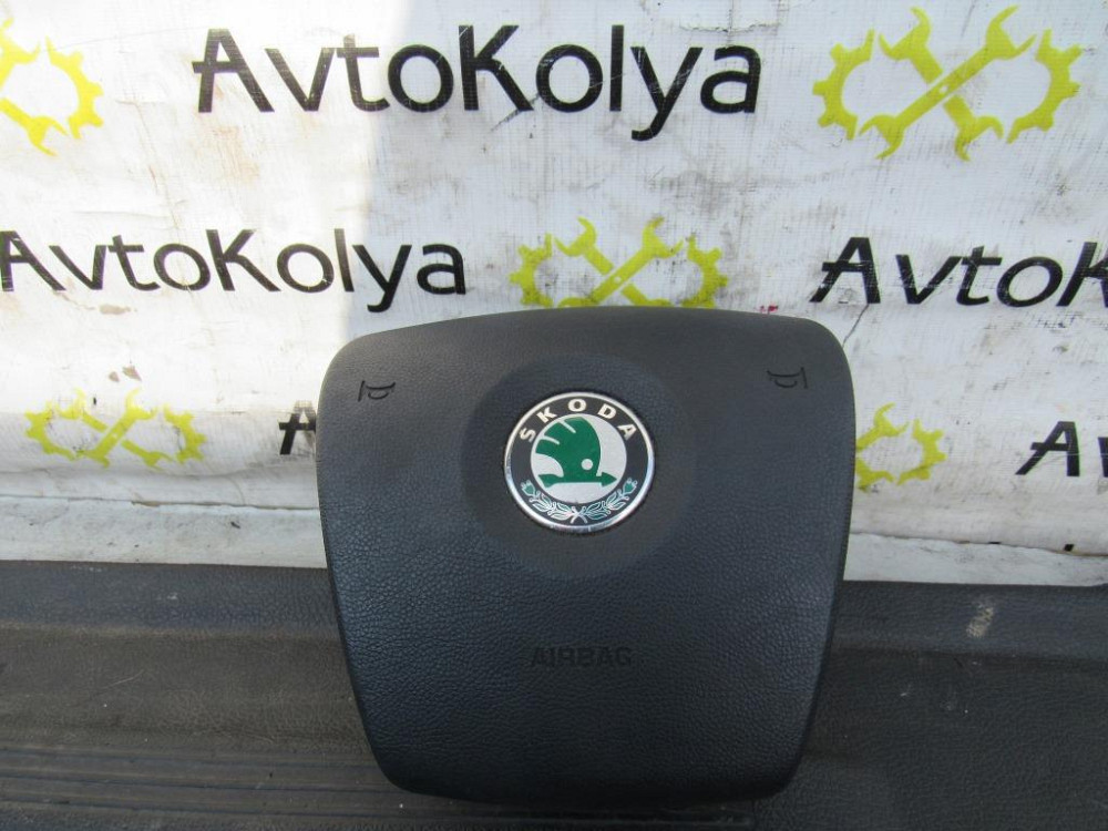 Подушка безопасности водителя AirBag Skoda Fabia II 2007-2014 Ковель - зображення 2