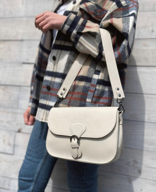 крос-боді сумка жіноча Genuine Leather Італія натуральна шкіра TS300 Киев - изображение 1