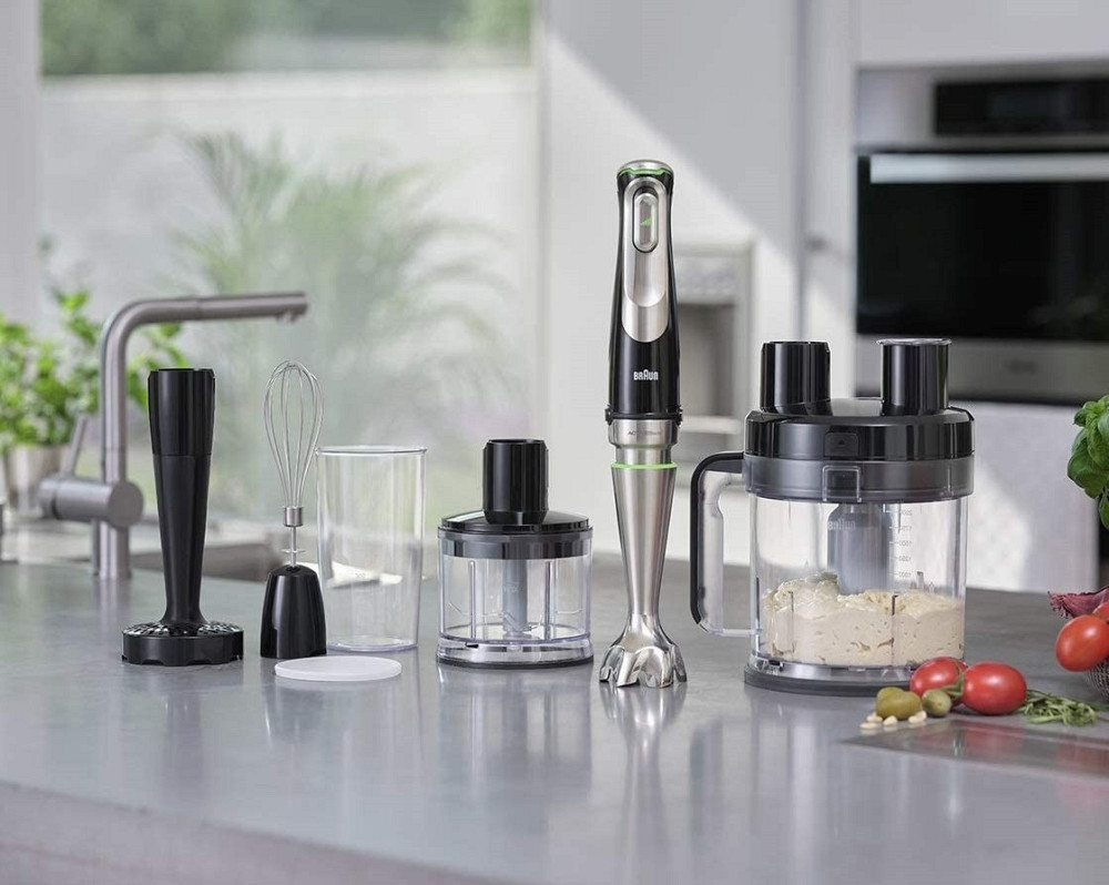 Блендер погружной Braun MQ 9187 XLI BK 1200 Вт черный Киев - изображение 4