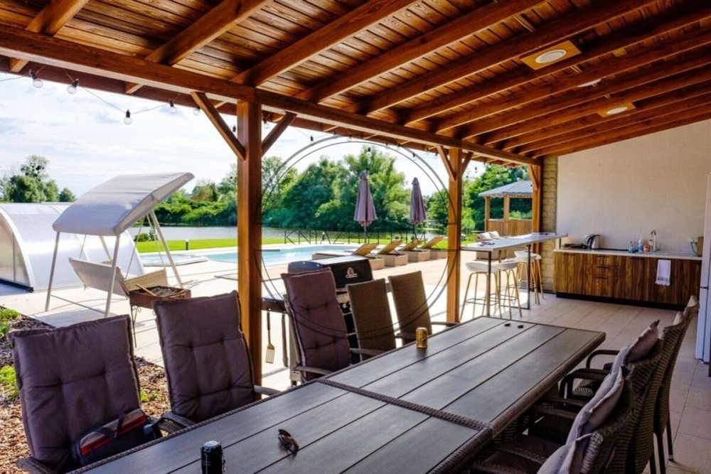 Сдается в аренду дом с Бассейном 500 м2 7 спален с выходом на Днепр Р#8209;н. Вишенки, Садовая (Осок Киев - изображение 12