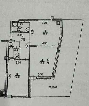 долгосрочная аренда 2-к квартира Киев, Оболонский, 37000 грн./мес. Київ