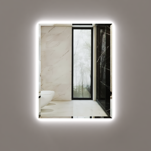 Дзеркало з LED підсвічуванням 900 х 700 мм. Київ - зображення 1