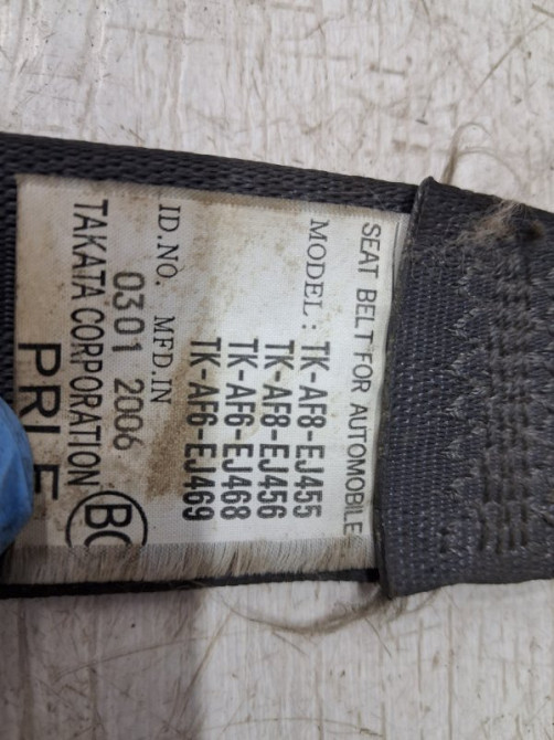 Ремень безопасности передний левый Honda Civic FD 1.8 БЕНЗИН R18A 2005 (б/у) Київ - зображення 4