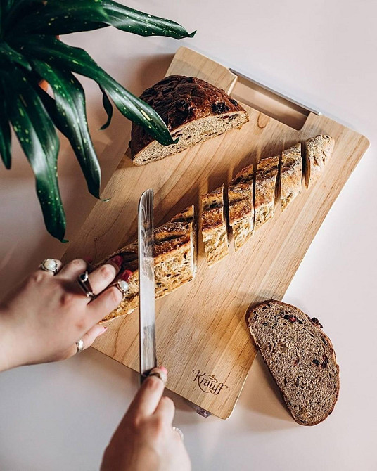 Дошка обробна дерев'яна Krauff 26-300-002 35х25х2 см Киев - изображение 1