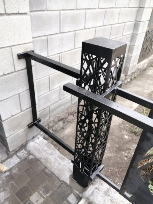 Ворота металлические сварные с декором Кам'янське (Дніпродзержинськ) - зображення 3